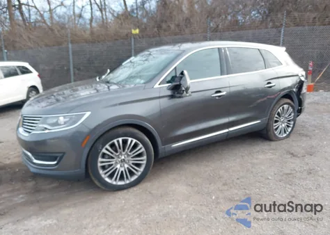 2017 Lincoln Mkx Reserve z USA, uszkodzony, nr VIN 2LMPJ6LR2HBL30368